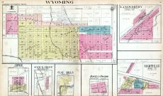 Wyoming, Langworthy, Amber, Scotch Grove, Clay Mills, Bowen's Prairie, Martelle, Jones County 1915